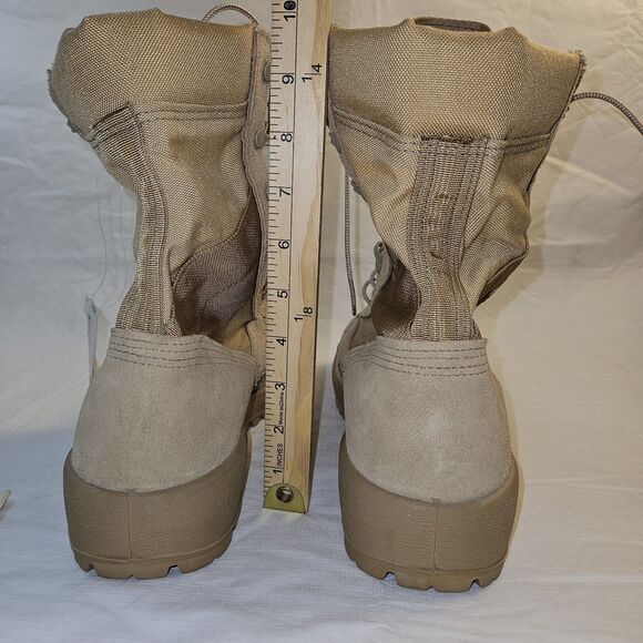 New McRae Mil-Spec Hot Weather Army Combat Coyote Boot 9W Vibram Sierra outsole - Picture 6 of 13